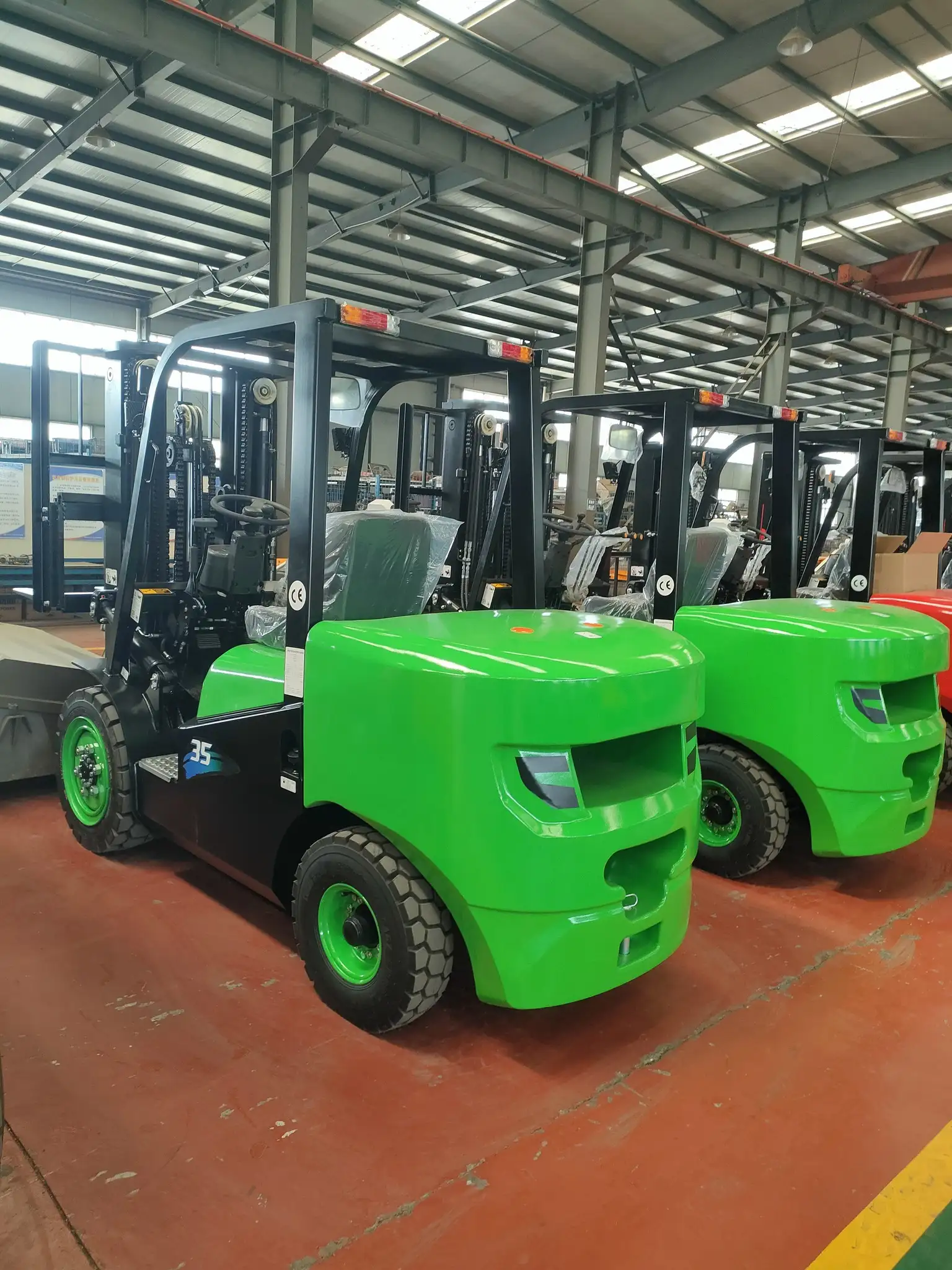 Heavy Duty CPCD35 3.5T Diesel Forklift - Image 3