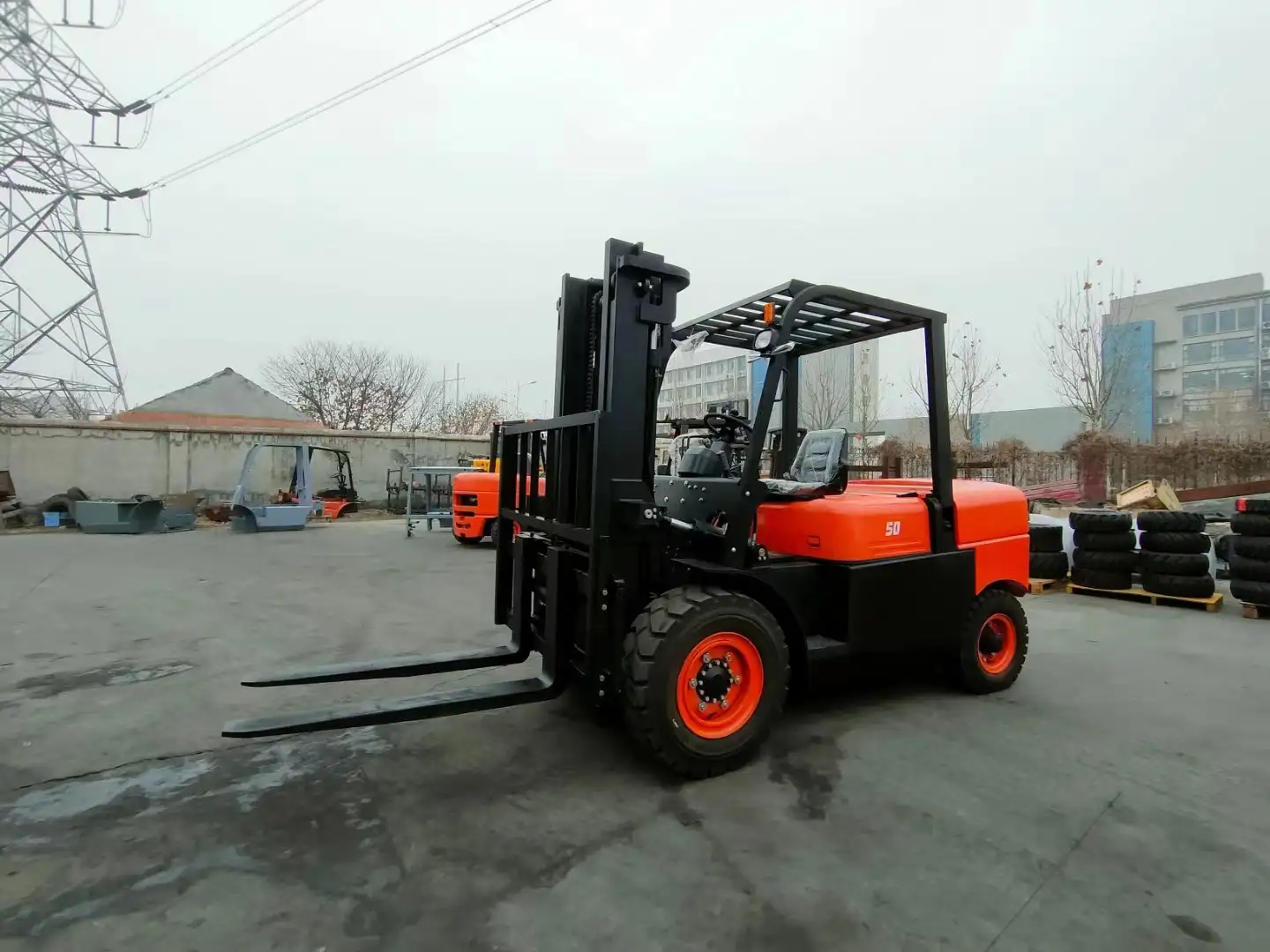 Powerful 5 Ton Material Handler CPCD50