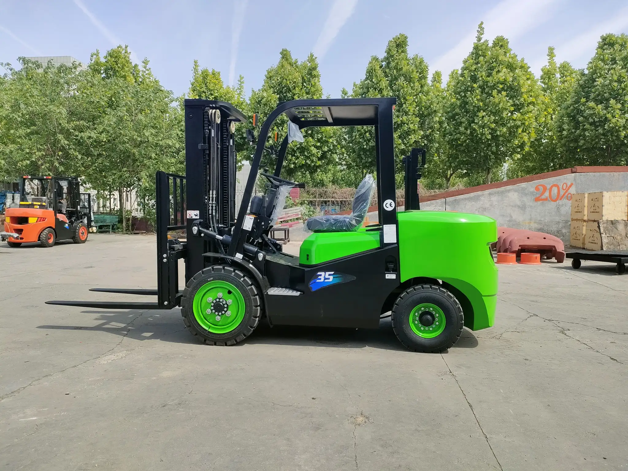 Heavy Duty CPCD35 3.5T Diesel Forklift - Image 5