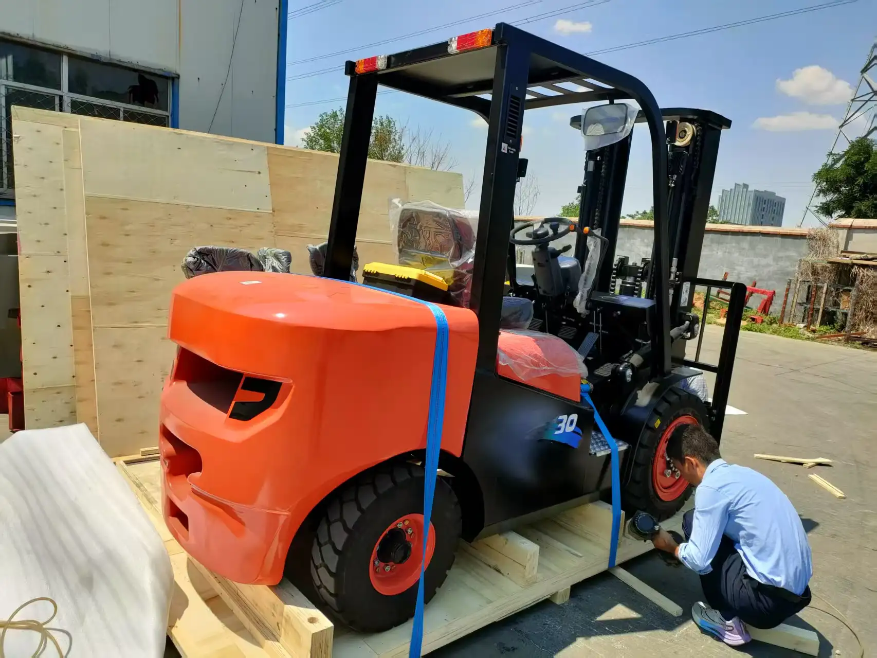 Reliable 3 Ton Diesel Forklift Truck CPCD30 - Image 5