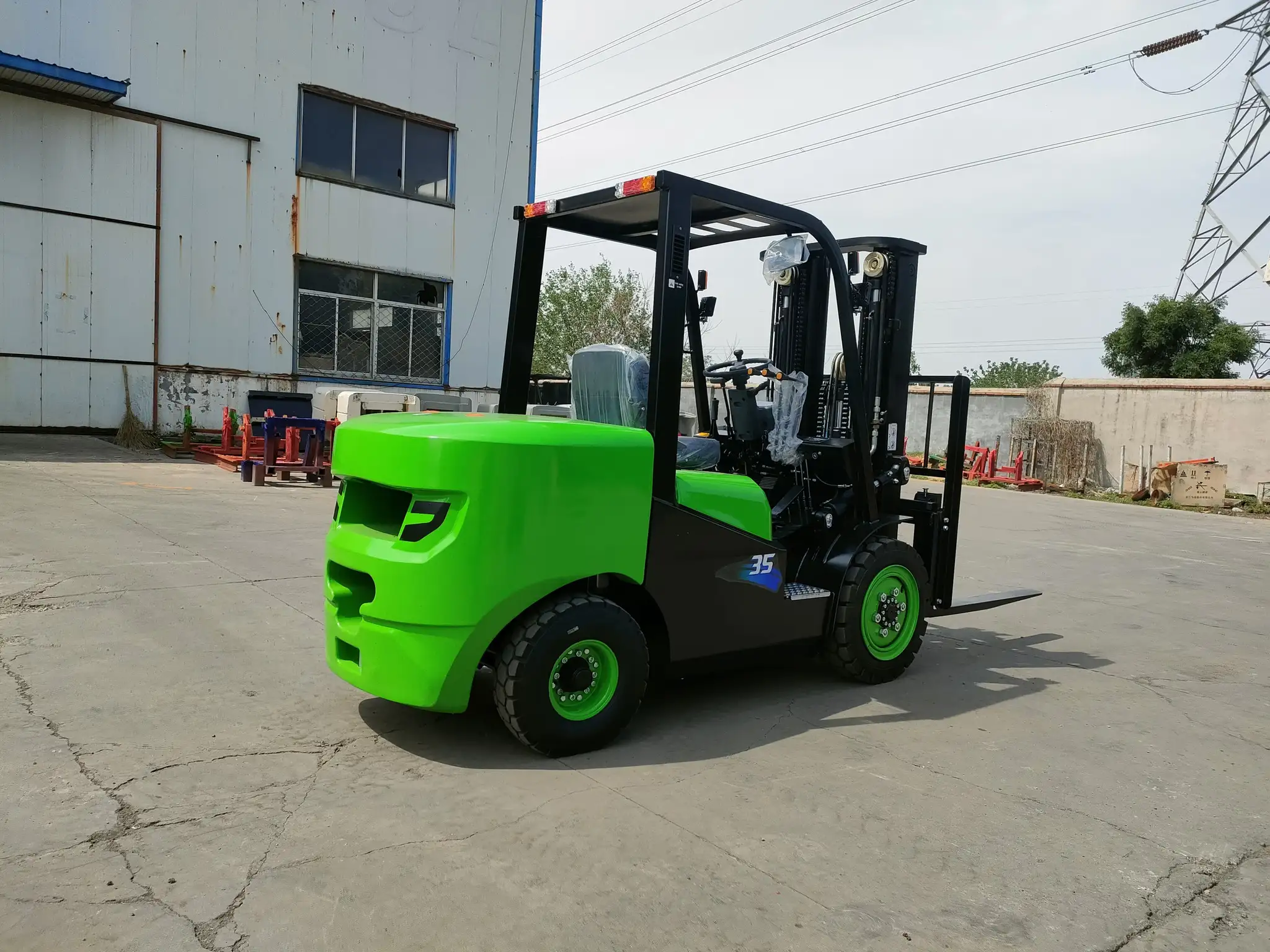 Heavy Duty CPCD35 3.5T Diesel Forklift - Image 6