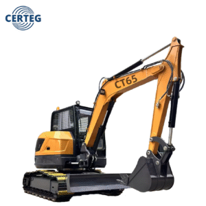 6.5 Ton Compact Excavator for Earthmoving-Certeg CT65