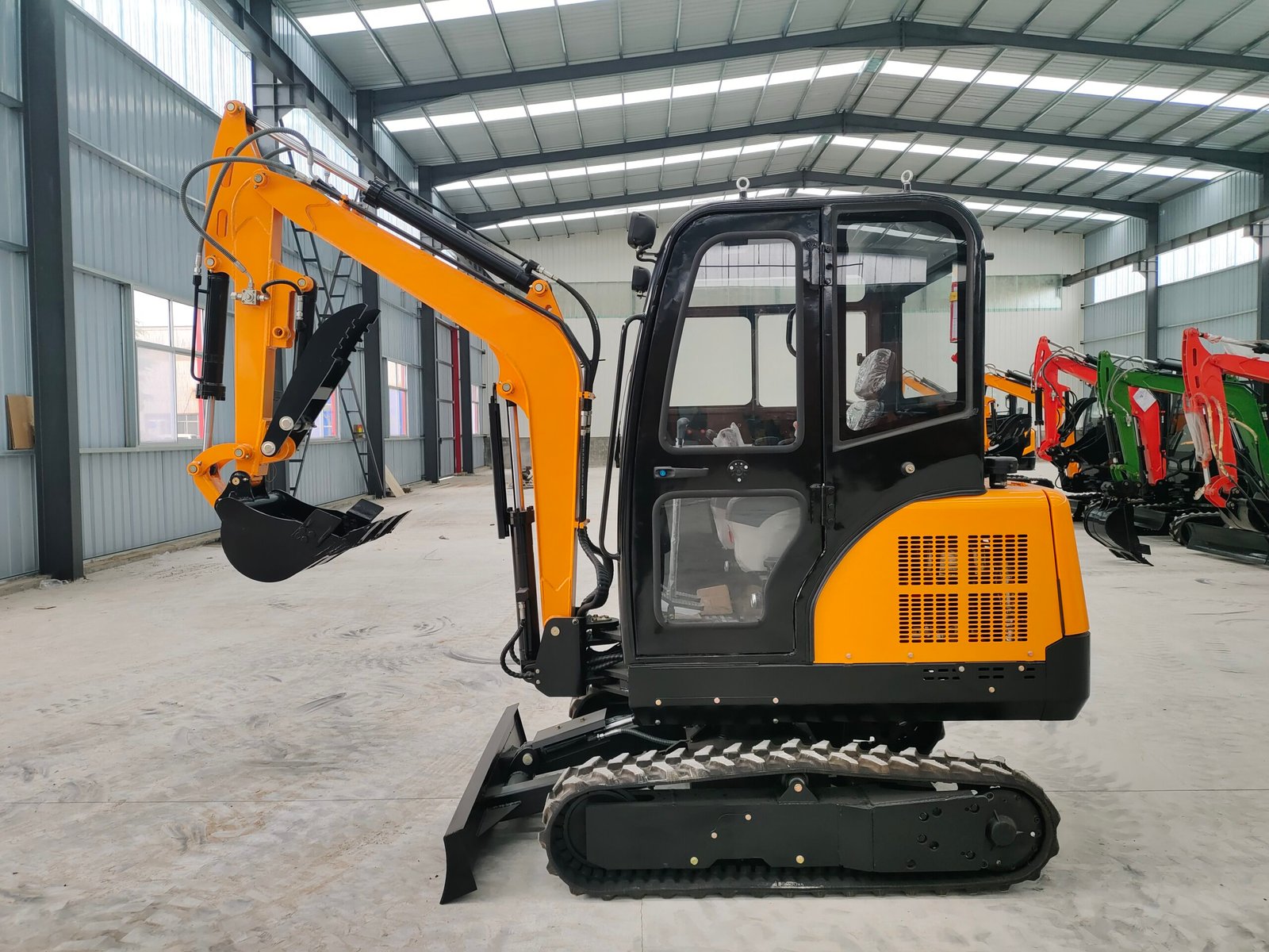 2 Ton Mini Digger with Attachments-Certeg CT20 - Image 6