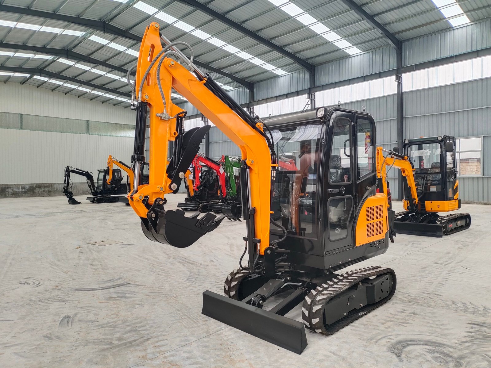 2 Ton Mini Digger with Attachments-Certeg CT20 - Image 3