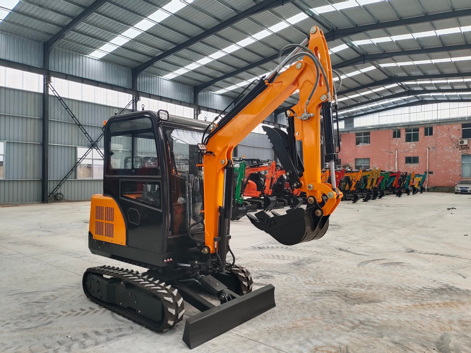 2 Ton Mini Digger with Attachments-Certeg CT20 - Image 4