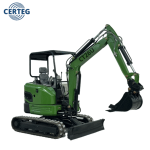 2.6 Ton Zero-Tail Swing Excavator Certeg CT26U