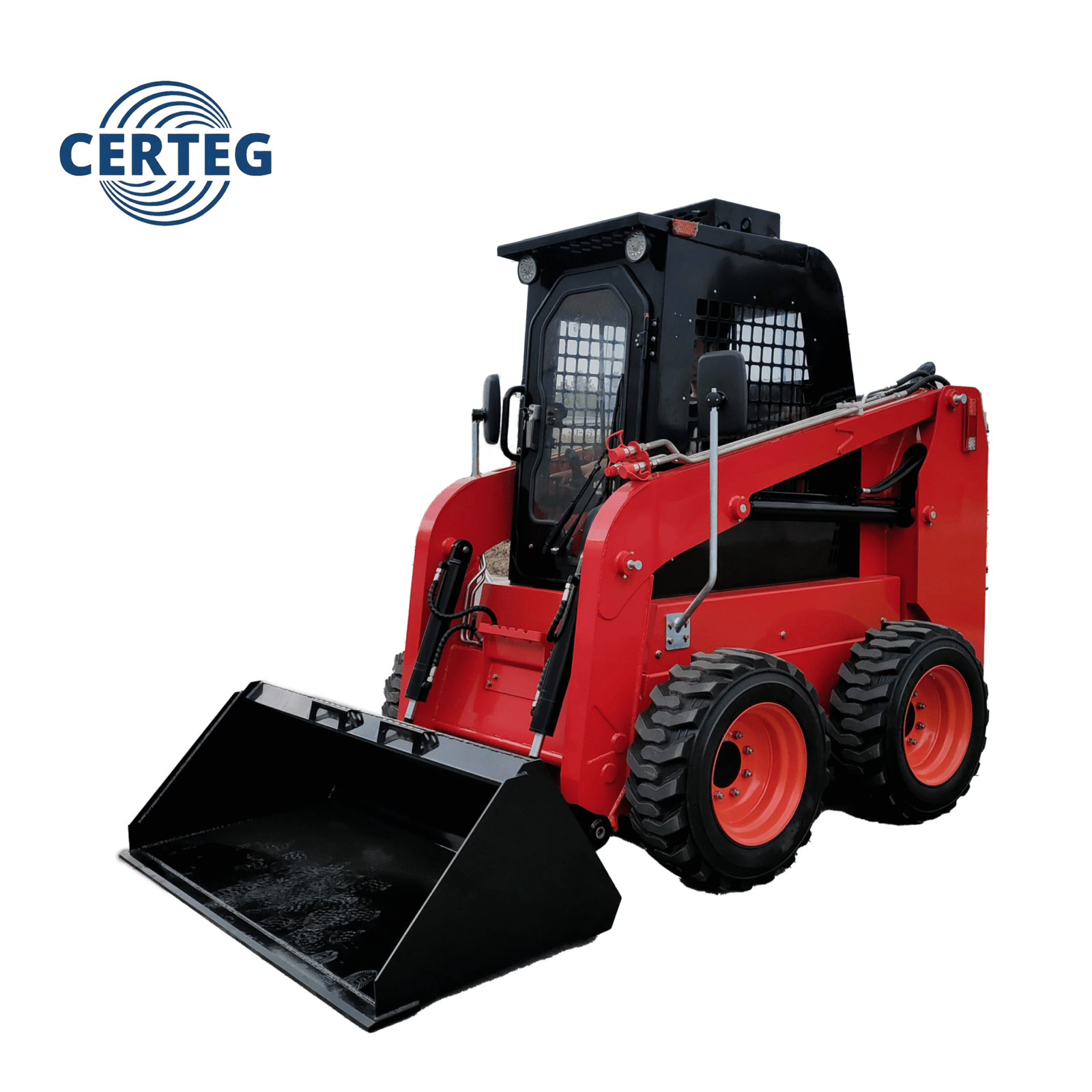 45HP Wheel Skid Steer Loader - Certeg C45