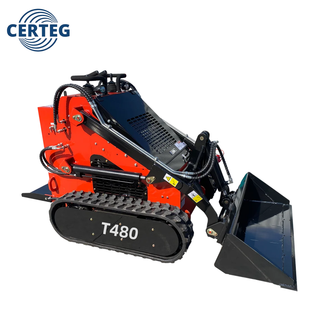 Heavy Duty Mini Track Loader - Certeg T480