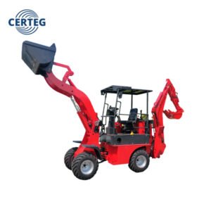 Compact Backhoe Loader for Sale | CERTEG CTB06-10 Mini