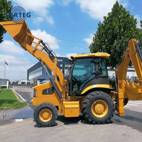92KW Backhoe Loader for Sale | CERTEG CTB25-30 - Image 2