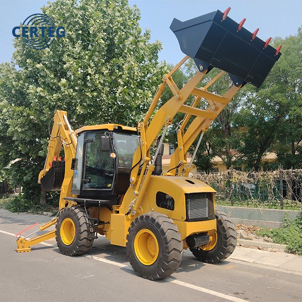 8 Ton Backhoe Loader for Sale | CERTEG CTB40-28 Heavy-Duty - Image 2