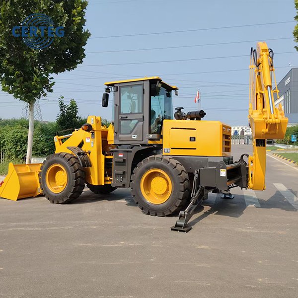 Heavy-Duty Backhoe Loader | CERTEG CTB15-26 | 58kW Power - Image 3