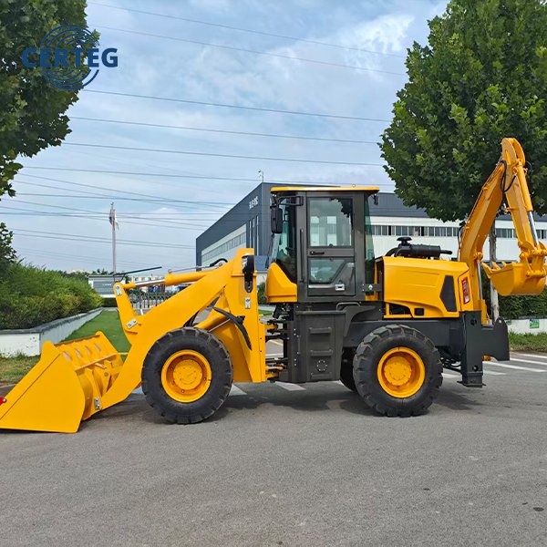 Heavy-Duty Backhoe Loader | CERTEG CTB15-26 | 58kW Power - Image 5
