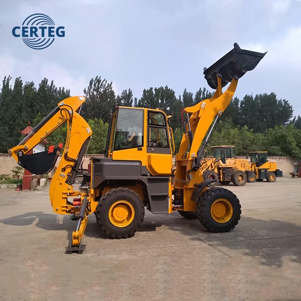 8 Ton Backhoe Loader for Sale | CERTEG CTB40-28 Heavy-Duty - Image 5