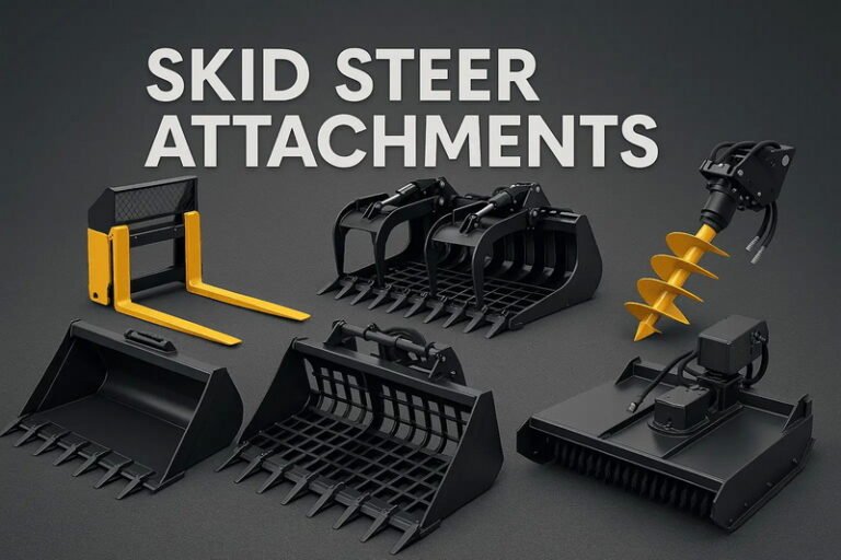 Top Landscaping Attachments for Skid Steers & Track Loaders in 2025–2026