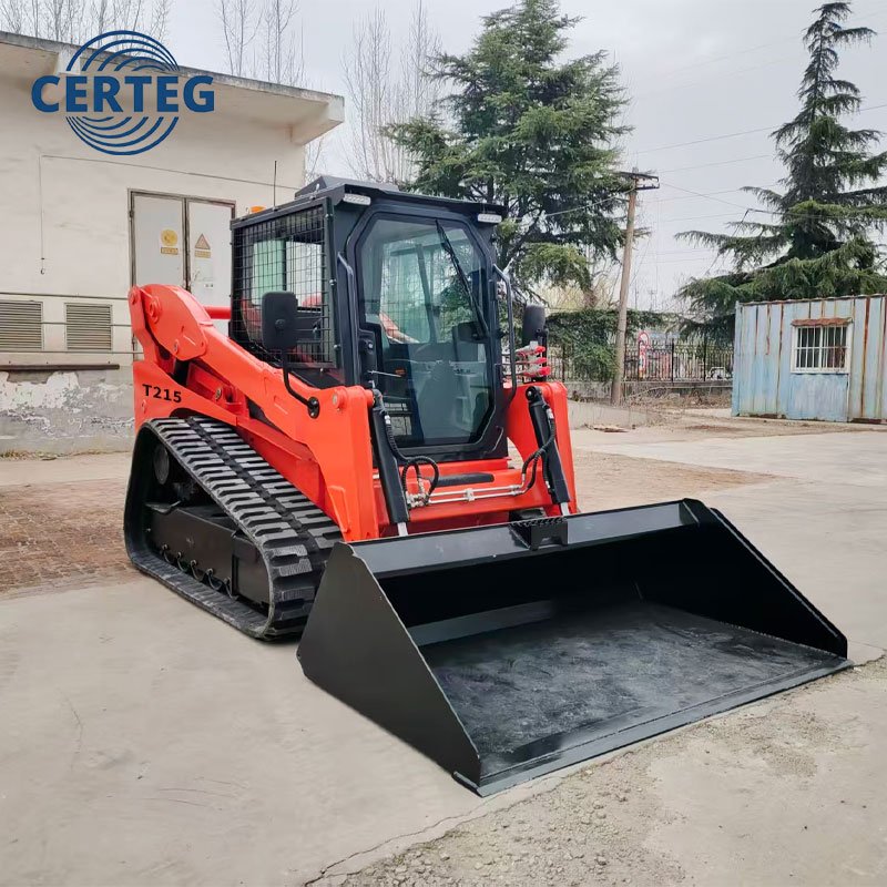 Heavy-Duty Compact Loader - CERTEG T215 Skid Steer - Image 3