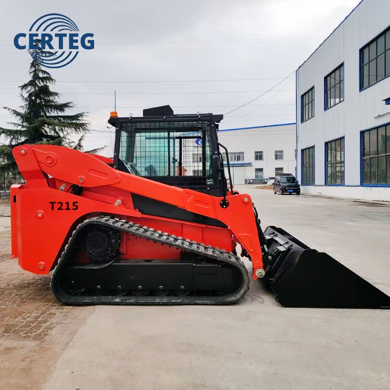 Heavy-Duty Compact Loader - CERTEG T215 Skid Steer - Image 2
