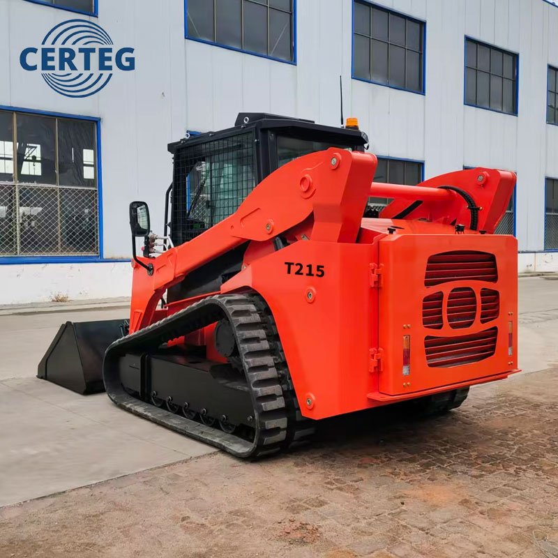 Heavy-Duty Compact Loader - CERTEG T215 Skid Steer - Image 5