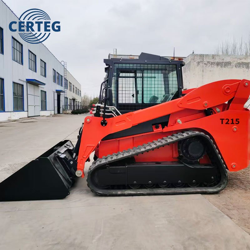 Heavy-Duty Compact Loader - CERTEG T215 Skid Steer - Image 6