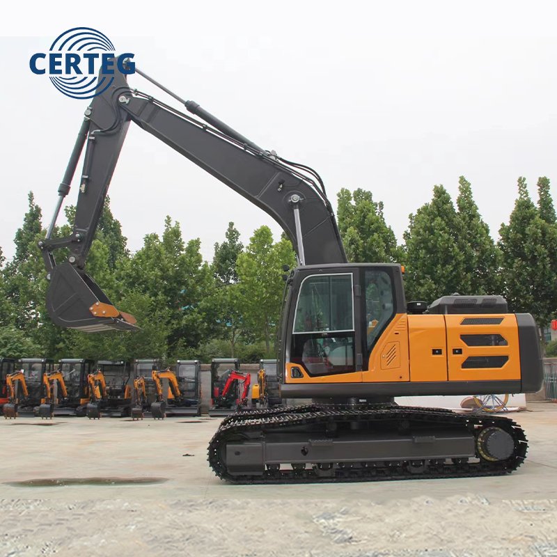 Industrial Powerhouse: 23 Ton Crawler Excavator CT230 for Mining - Image 2