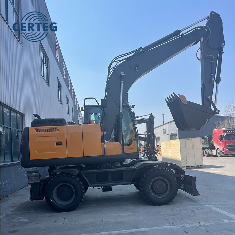 CT180W 18 Ton High-Performance Mobile Wheel Digger by CERTEG - Image 5