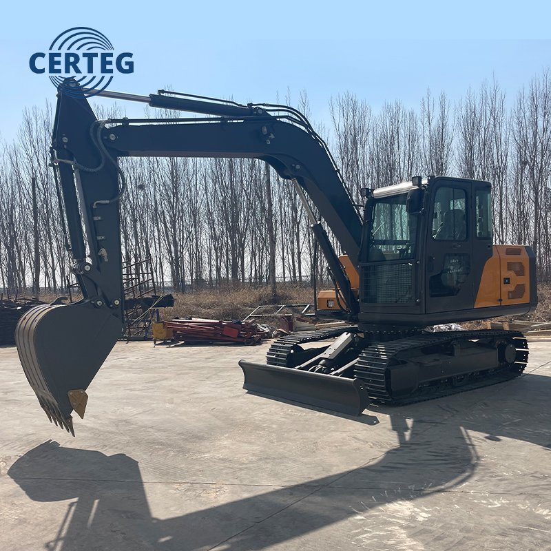 Superior Earthmoving Power: 9 Ton Crawler Excavator CT90 for Sale - Image 3