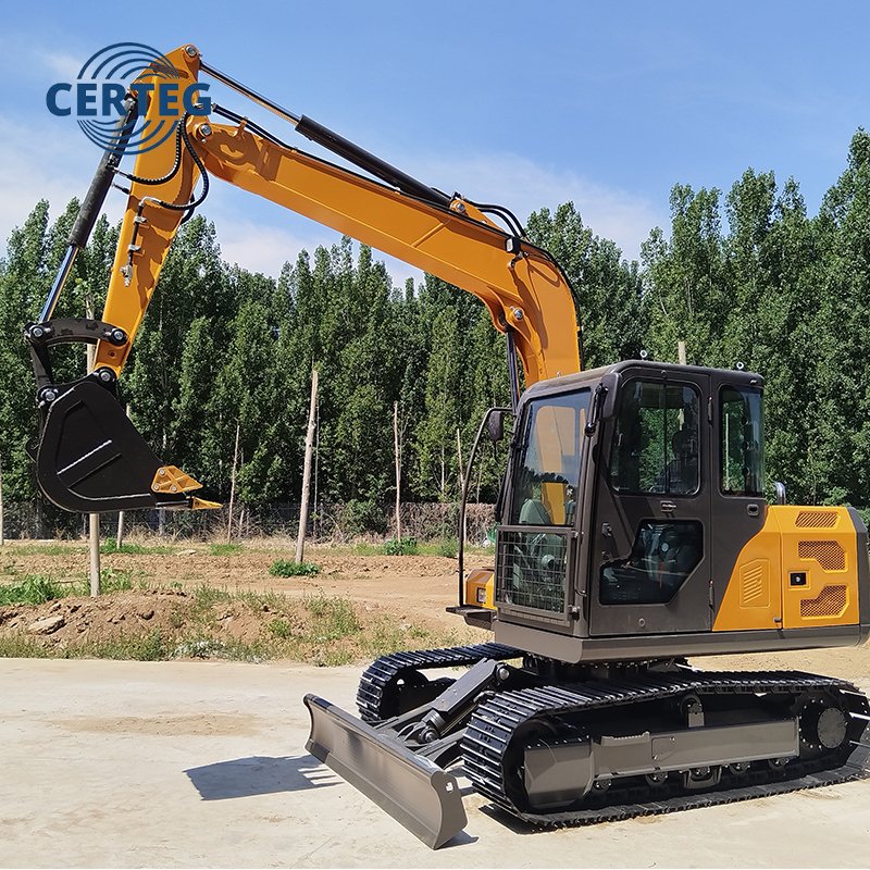 Reliable 7.5 Ton Crawler Excavator-CT75 Powerful Hydraulic Digger - Image 2
