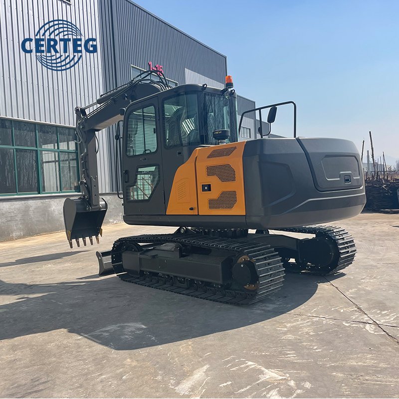 Superior Earthmoving Power: 9 Ton Crawler Excavator CT90 for Sale - Image 4