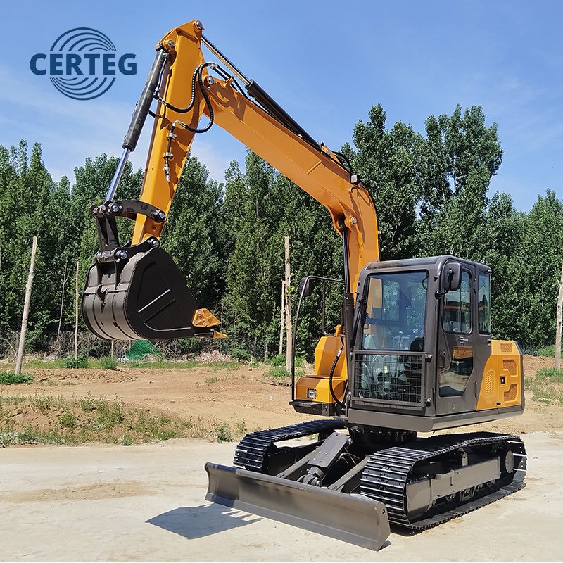 Reliable 7.5 Ton Crawler Excavator-CT75 Powerful Hydraulic Digger - Image 3