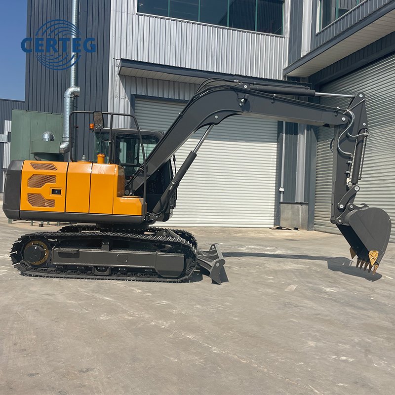 Superior Earthmoving Power: 9 Ton Crawler Excavator CT90 for Sale - Image 5