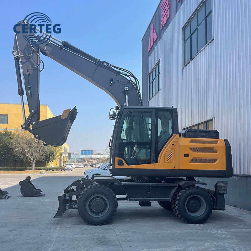 CT180W 18 Ton High-Performance Mobile Wheel Digger by CERTEG - Image 2