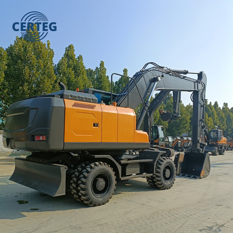 CERTEG CT215W 21.5T Wheel Excavator: The Master of Infrastructure - Image 5