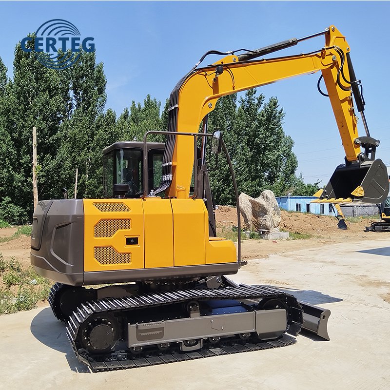 Reliable 7.5 Ton Crawler Excavator-CT75 Powerful Hydraulic Digger - Image 4