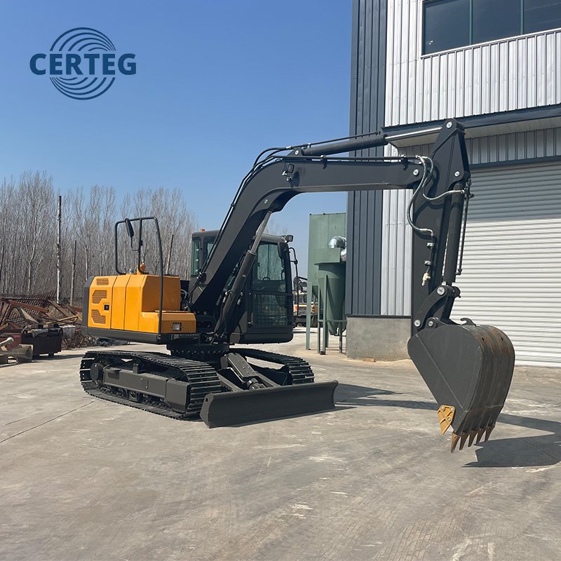 Superior Earthmoving Power: 9 Ton Crawler Excavator CT90 for Sale - Image 6