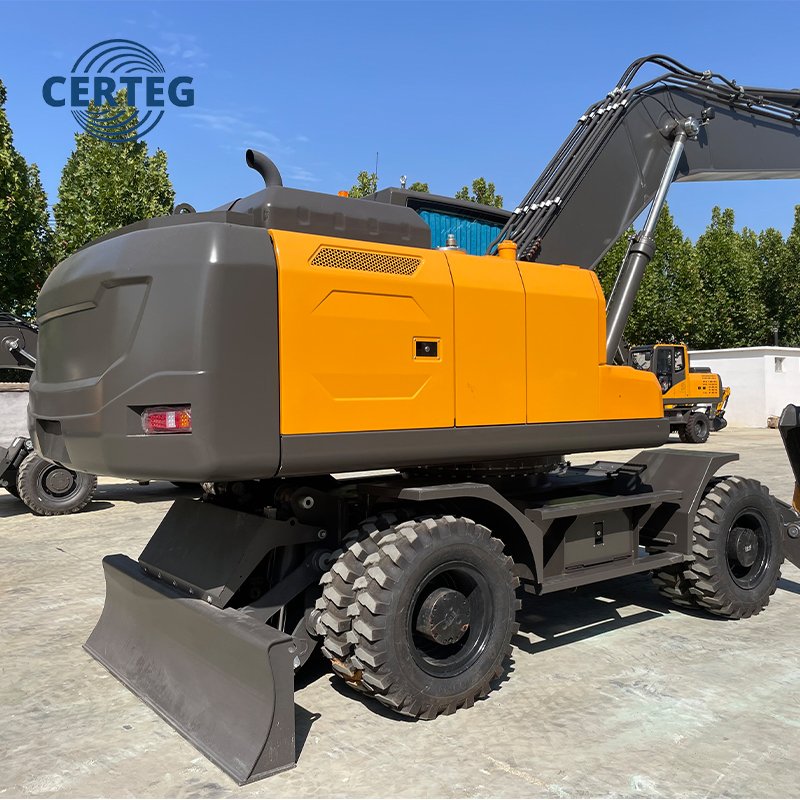 CERTEG CT215W 21.5T Wheel Excavator: The Master of Infrastructure - Image 6