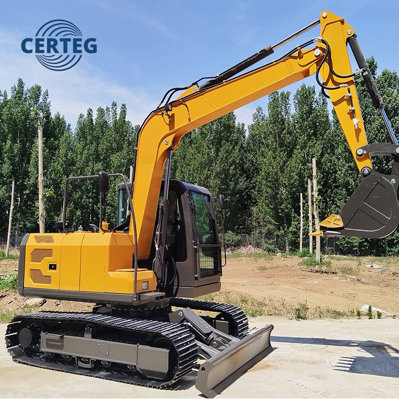 Reliable 7.5 Ton Crawler Excavator-CT75 Powerful Hydraulic Digger - Image 5
