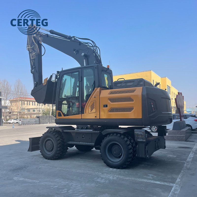 CT180W 18 Ton High-Performance Mobile Wheel Digger by CERTEG - Image 4