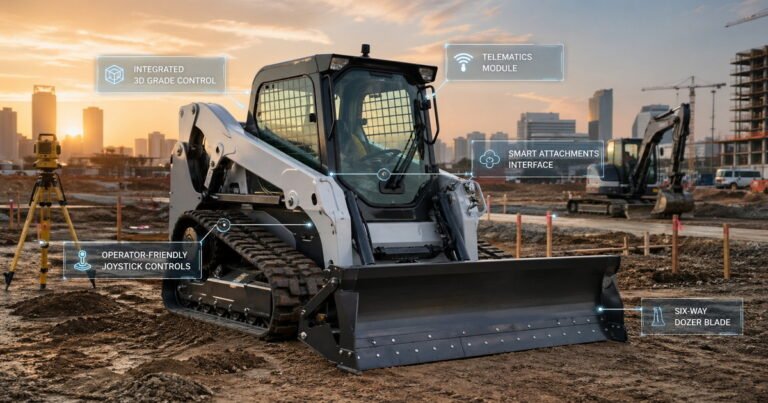 Next-Generation Track Loaders: How SmartGrade Technology Is Quietly Redefining Compact Loaders