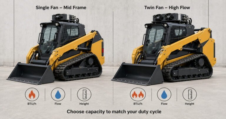 Keep Your Hydraulic System Cool: How to Choose the Best Auxiliary Hydraulic Cooler for Your Skid Steer or Track Loader