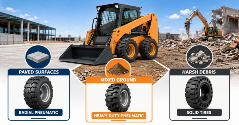 Choosing the Right Skid Steer Tires in 2026: A Practical Field Guide from a Certeg Operator’s Perspective