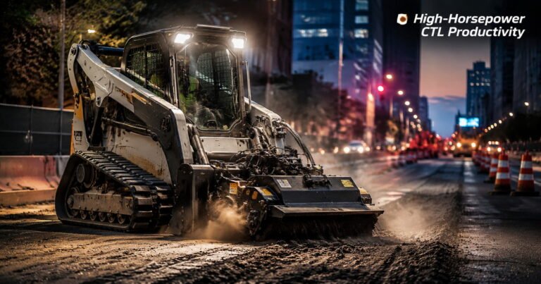 High‑Horsepower Skid Steers and Compact Track Loaders: How Modern CTLs Like the 334/335 P‑Tier Are Redefining Jobsite Productivity